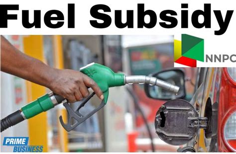 causes of fuel subsidy in nigeria